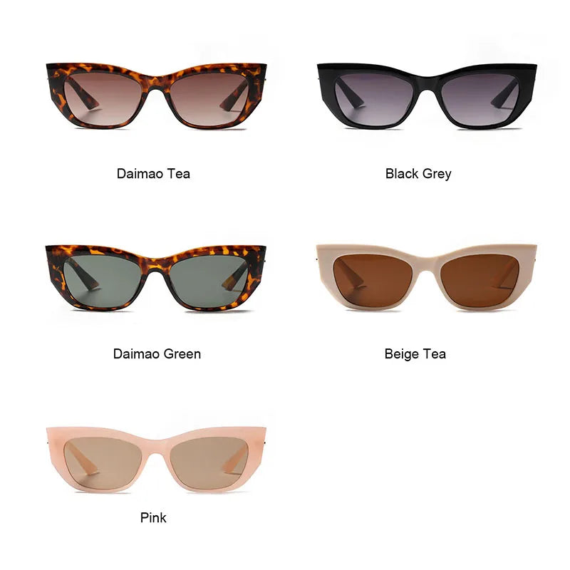 Brand Design Luxury Cat Eye Sunglasses For Women Travel