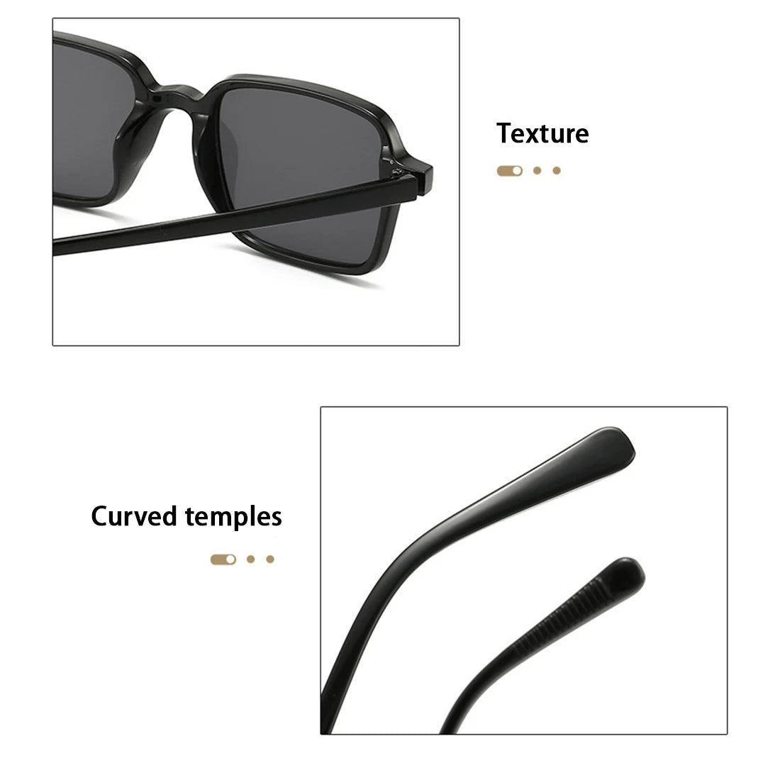 2024 Women Men Square Sunglasses Luxury Brand Designer