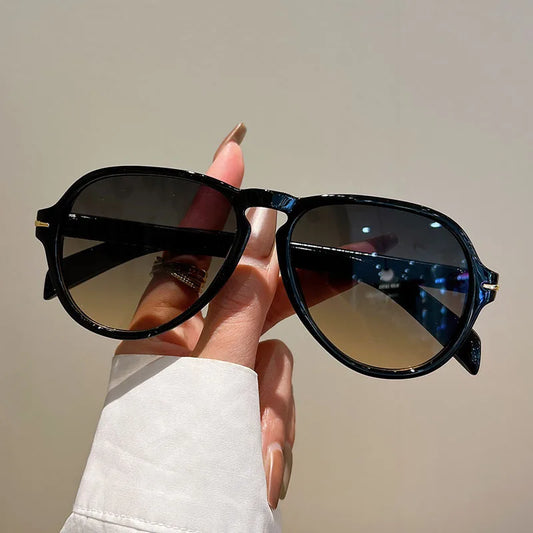 Luxury Brand Designer Pilot Sunglasses Women 2024