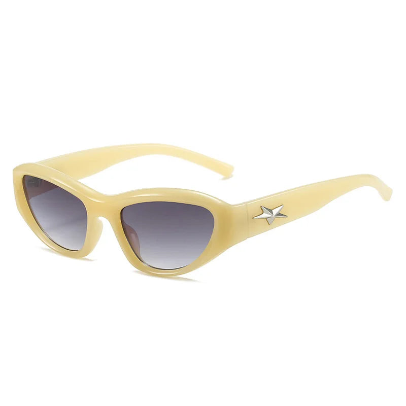 2024 New Cat Eye Sunglasses Women Fashion Vintage Female Shades