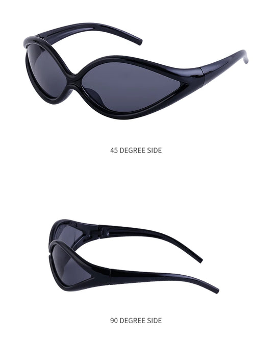 Sexy Cat Eye Sunglasses Women 2024 Luxury Brand