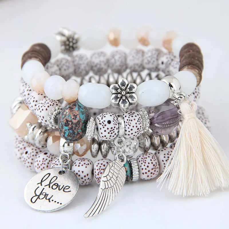 Crystal Beads Bracelets Women