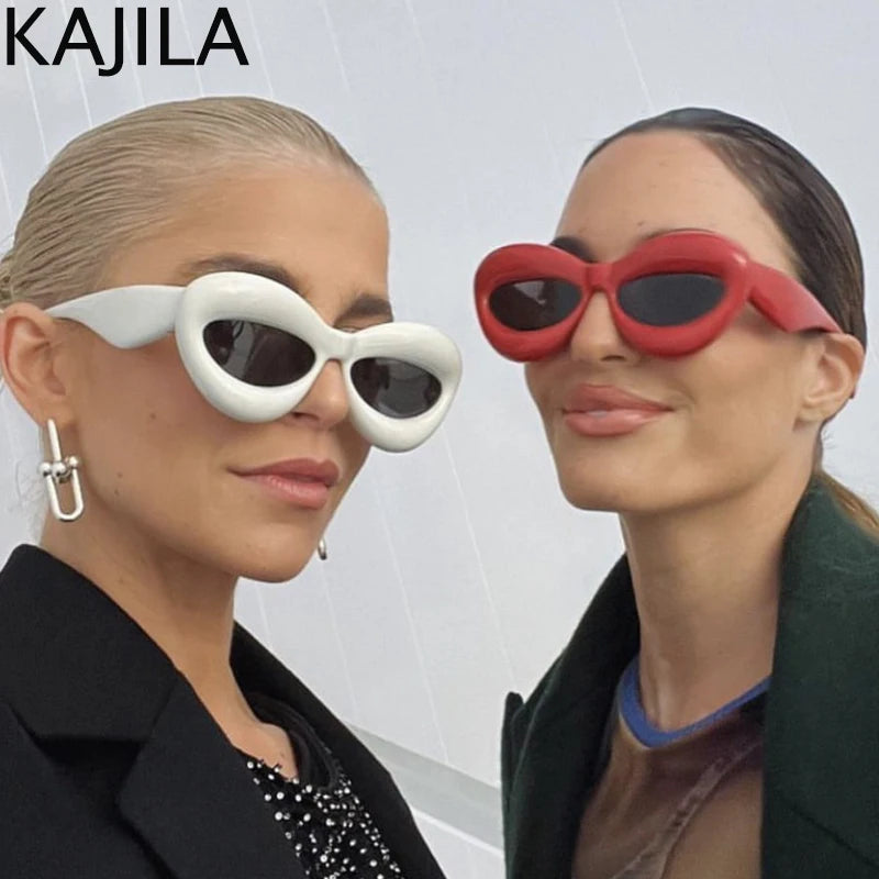 Cat Eye Sunglasses Women Punk Sun Glasses New Fashion