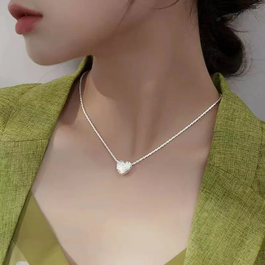 Silver Necklace Delicate Geometric Women Jewelry