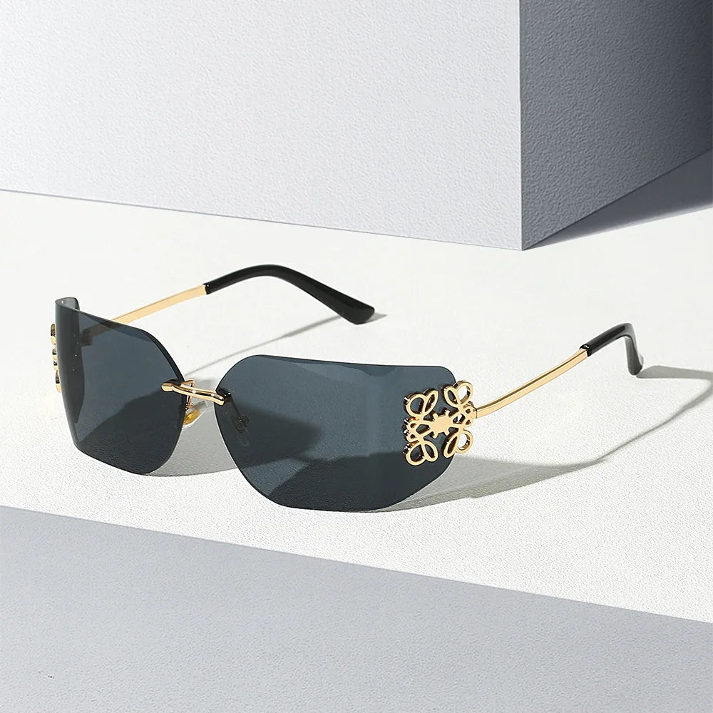 2024 New Luxury Brand Sunglasses Women Stylish Designer