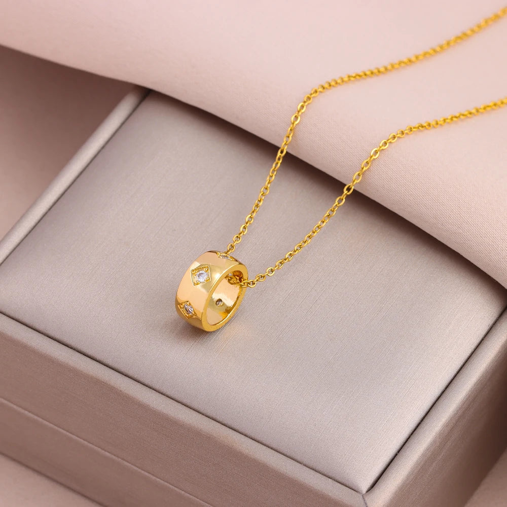 Trendy Stainless Steel Necklaces For Women
