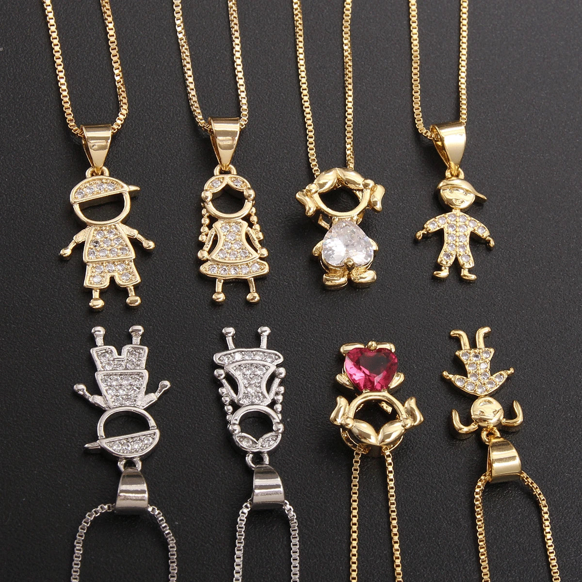 Fashion Boys And Girls Charm Necklace Jewelry