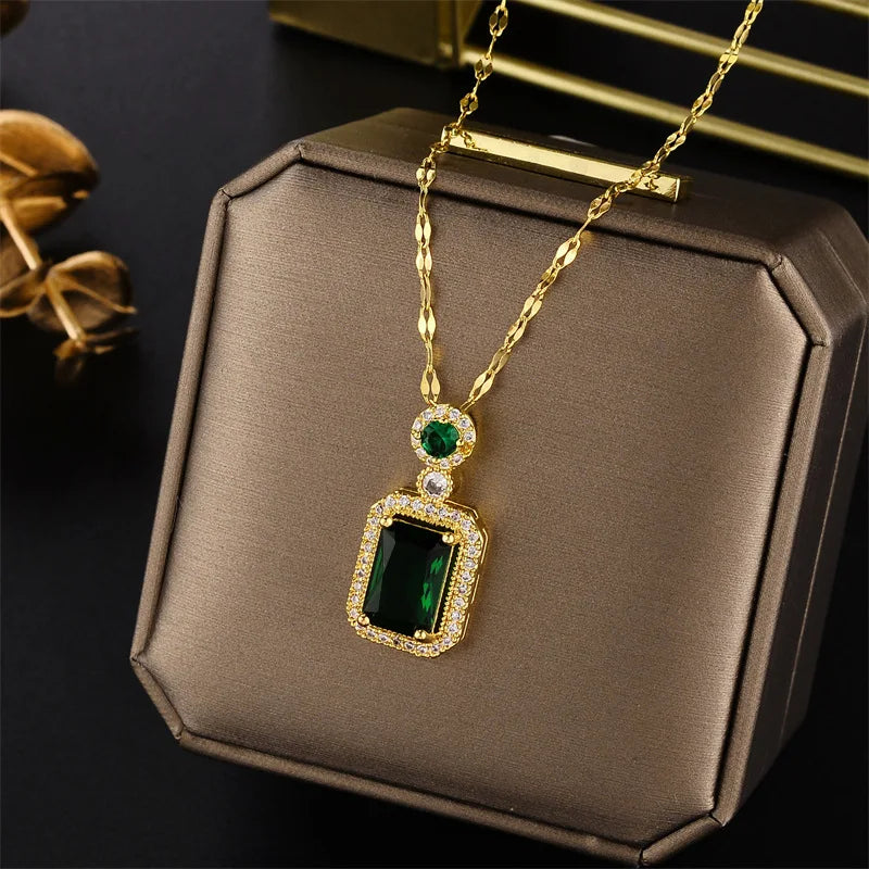 Luxury Crystal Pendant Necklaces For Women