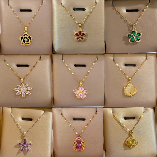 Pendant Necklace for Women  Elegant Luxury Jewelry