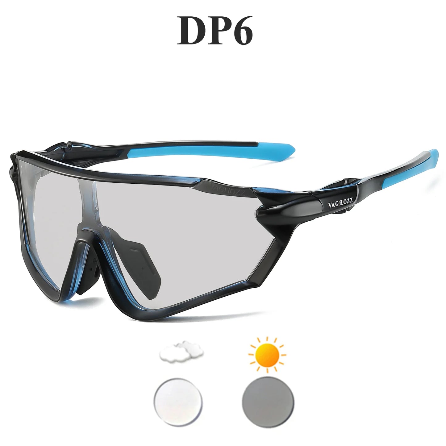 Brand New Photochromic Cycling Sunglasses Outdoor