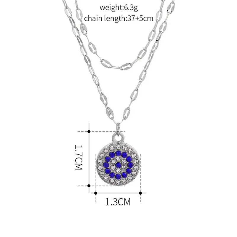 Eye Pendant Necklace For Women Jewelry