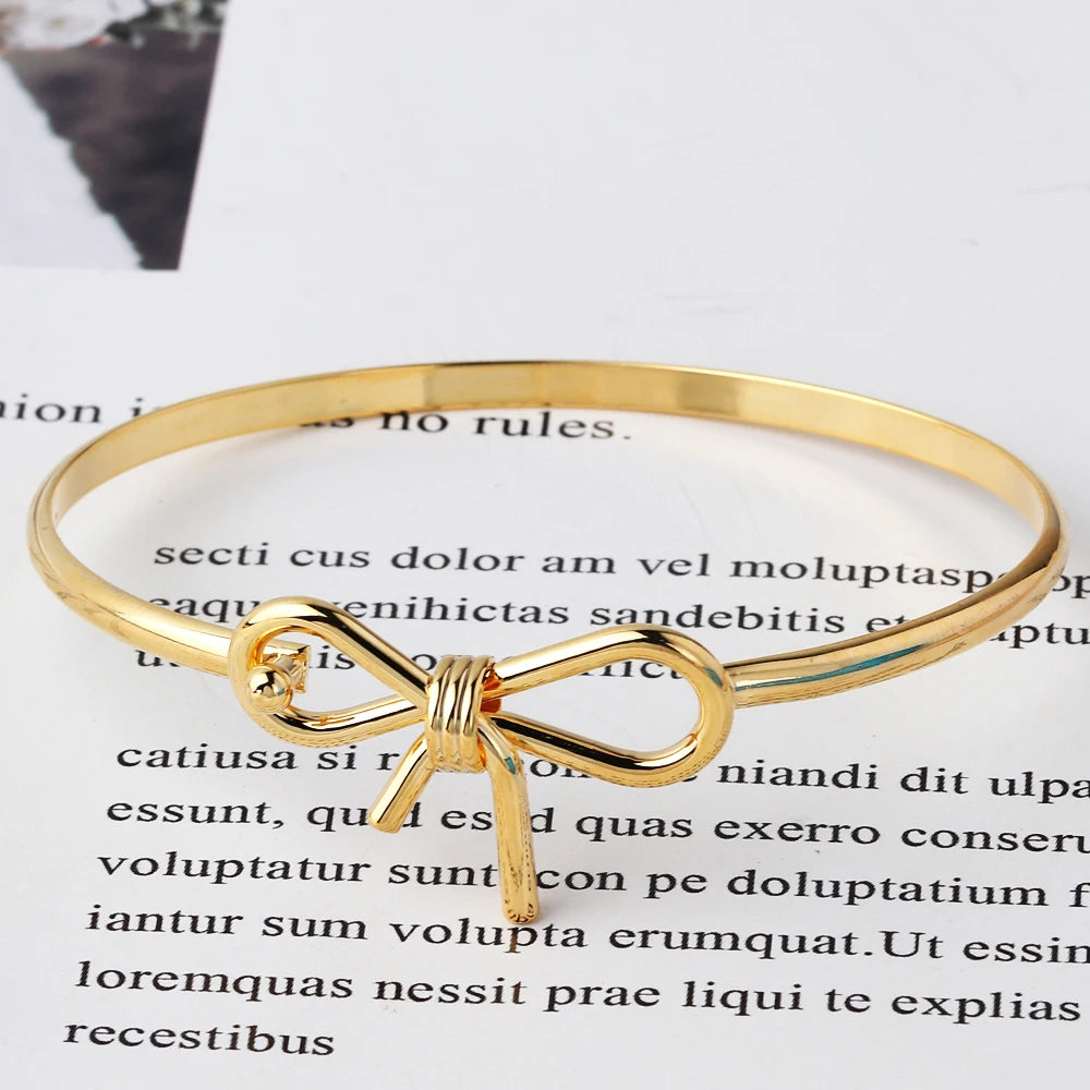 Bow Bracelet Bangle Accessories For Women Jewelry
