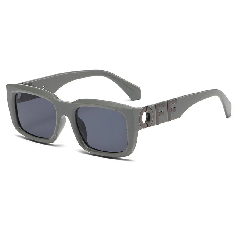 Square Frame Letter Off Sunglasses For Men  Luxury