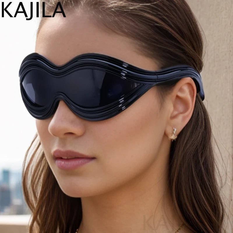 Fashion Sexy Oversized Cat Eye Sunglasses Women 2024